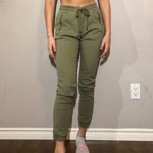 Green Army Joggers